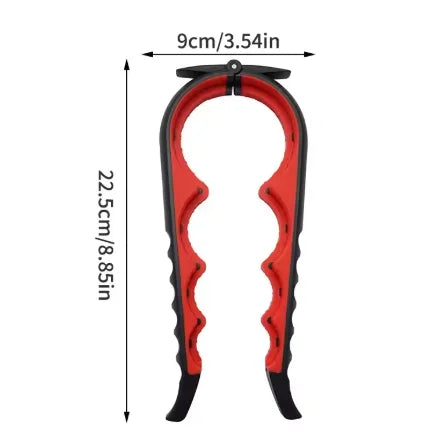 4-in-1 Multi-Function Can Opener – Bottle Cap Twister with Anti-Slip Handle for Cans & Beverages